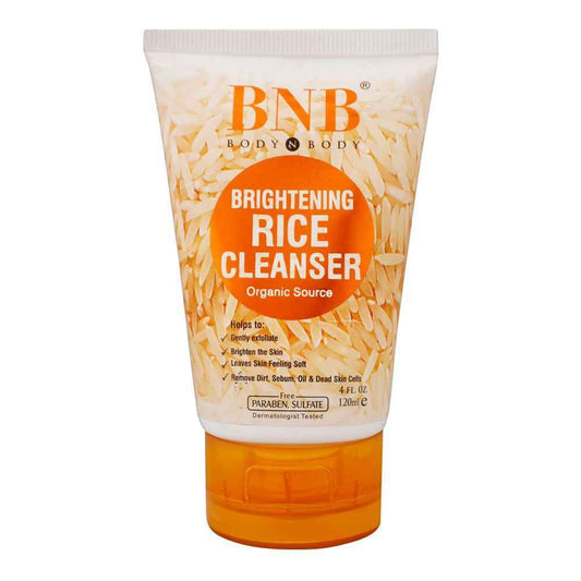BNB Whitening Rice Cleanser 120ml – Brightening & Deep Cleansing Face Wash
