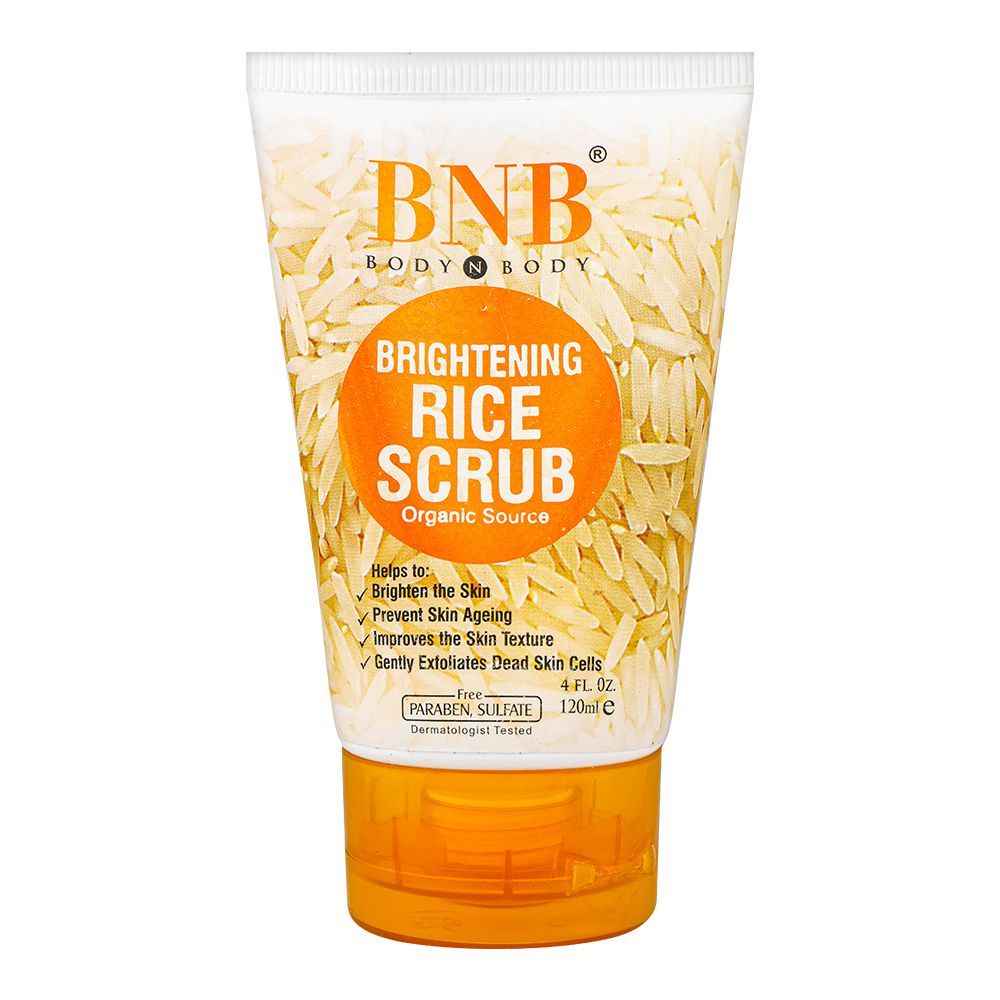 BNB Rice Face Scrub 120ml – Whitening & Exfoliating Polisher