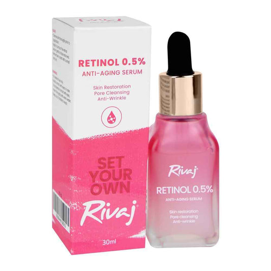 Rivaj Retinol 0.5% Anti-Aging Serum – 30ml | Imported
