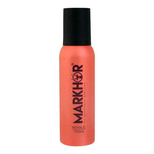 Markhor Blanc Royale Titan No Gas Body Spray for Men – 120ml | Long-Lasting Fragrance