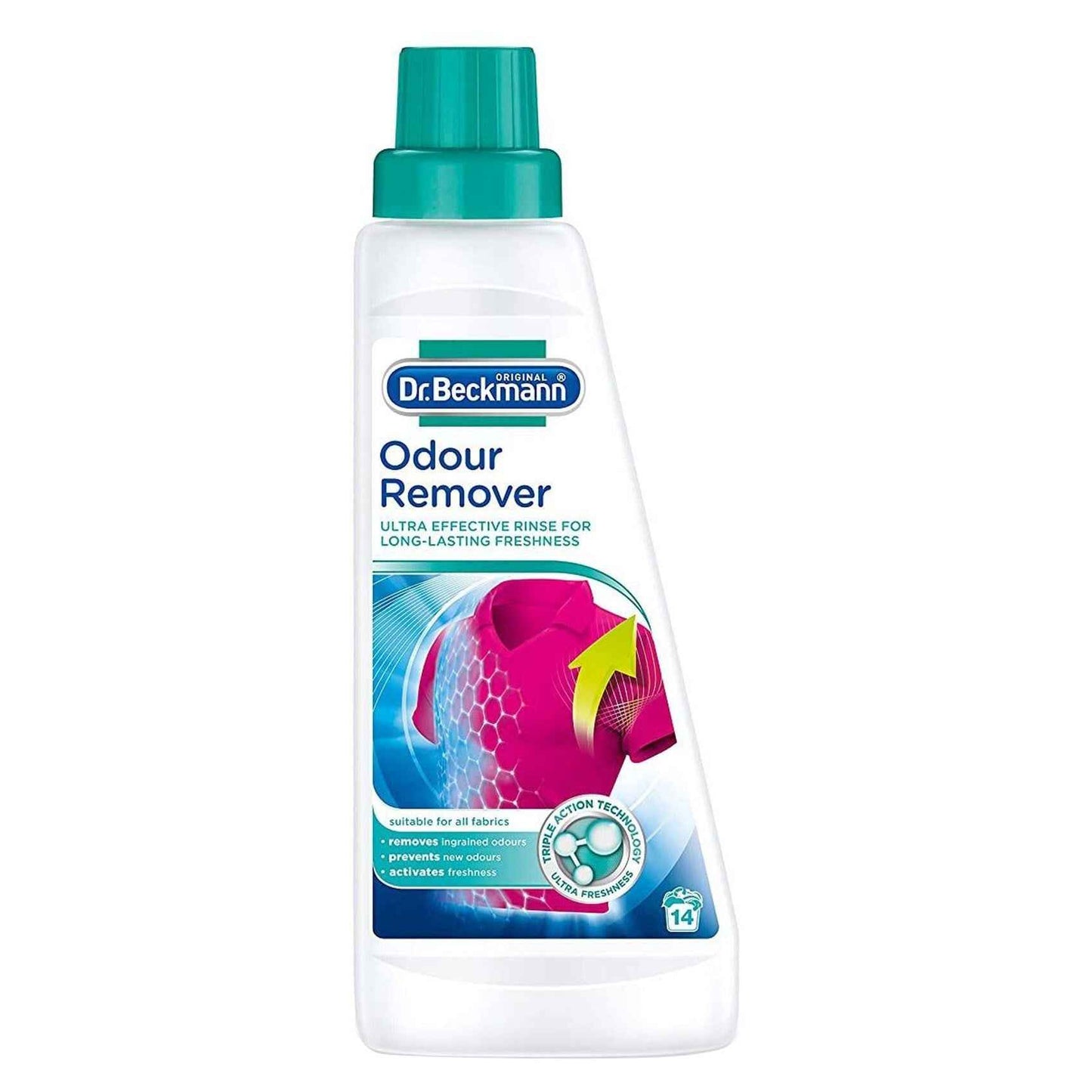 Dr. Beckmann Odour Remover – 500ml | Eliminates Persistent Odours for Fresh, Clean Laundry