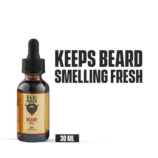 Dari Mooch Beard Oil 30ml β Nourishing Formula for Soft & Fuller Beard