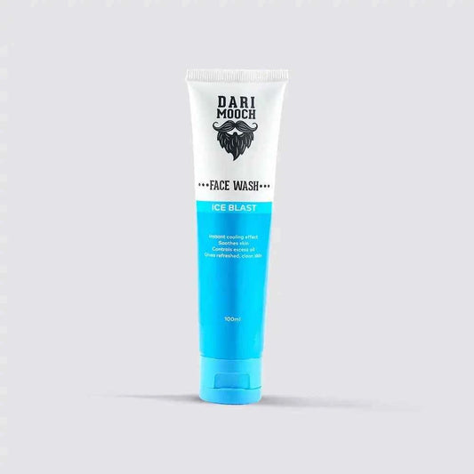 Dari Mooch Ice Blast Face Wash 100ml – Cooling Deep Clean for Men