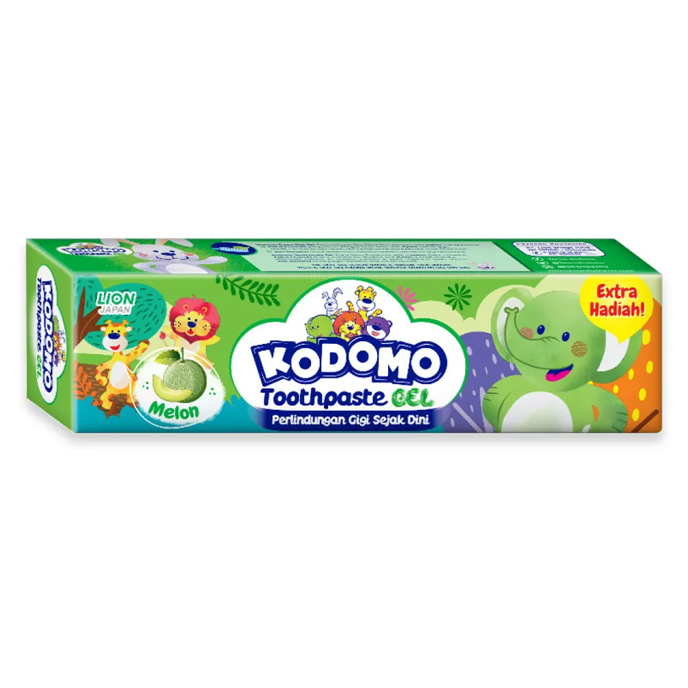 Kodomo Grape Toothpaste 45 g – Fluoride & Xylitol Kids Formula | Gentle Cavity Care| Made In Indonesia
