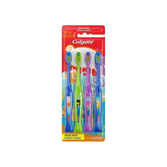 Colgate - Kids - Tooth Brush - Ocean Exploers - Pack of 4