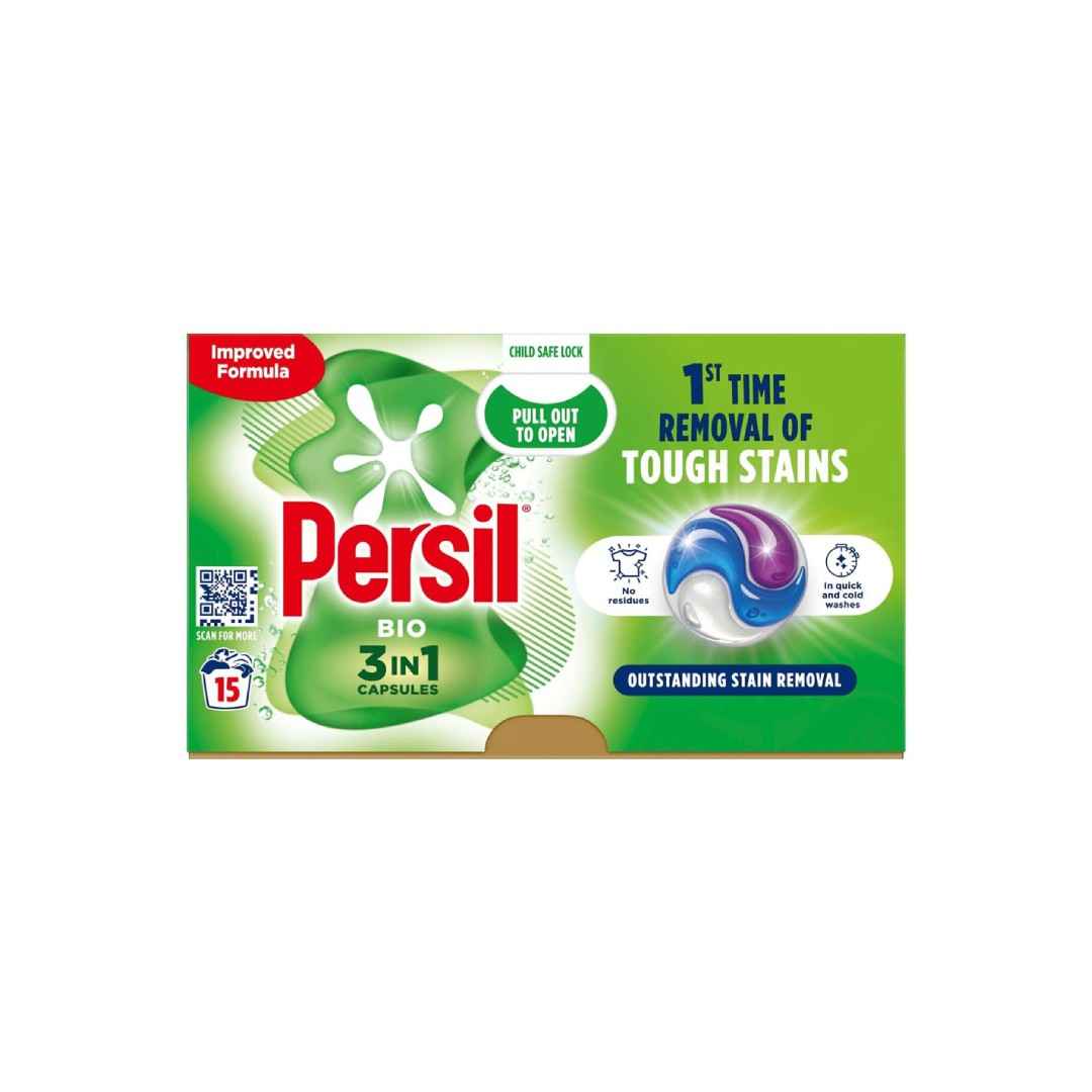 Persil 3 in 1 Washing Capsules Non Bio – Outstanding Stain Remover | Tough Stains