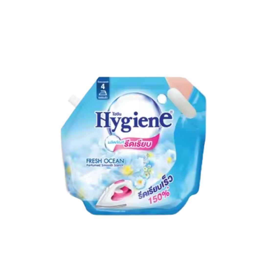 Hygiene Fresh Ocean Starch – 1800 ml | Perfumed Ironing Spray for Crisp, Fresh-Looking Clothes