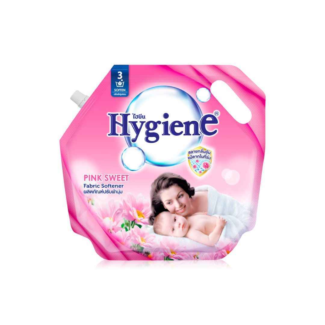 Hygienesoft Pink Sweet Fabric Softener 1800ml – Softness with a Sweet Floral Fragrance