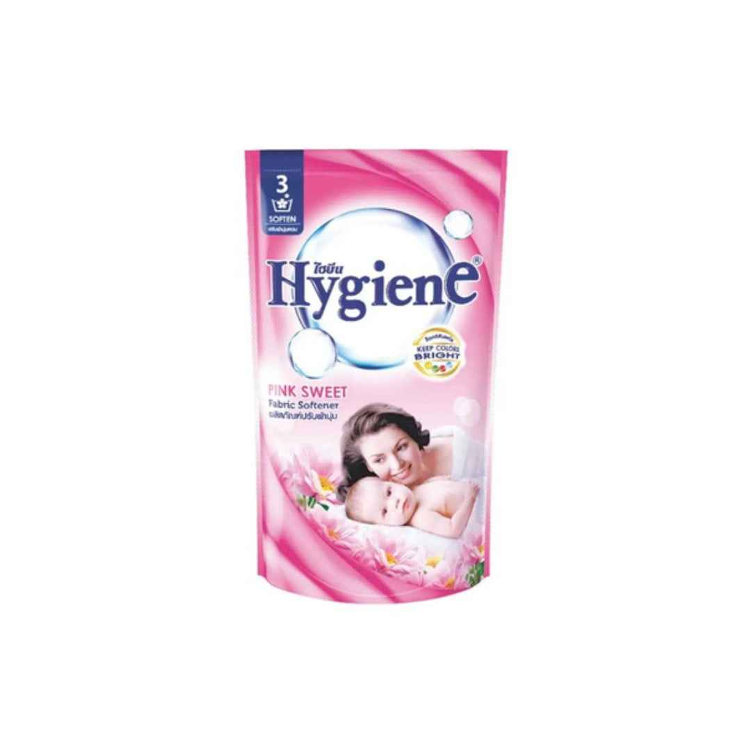 Hygienesoft Pink Sweet Fabric Softener 580ml – Softness & Floral Freshness in Every Wash