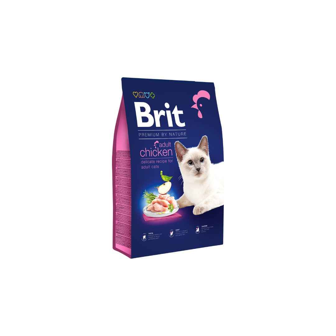 Brit Premium by Nature Cat Adult Chicken - 300g