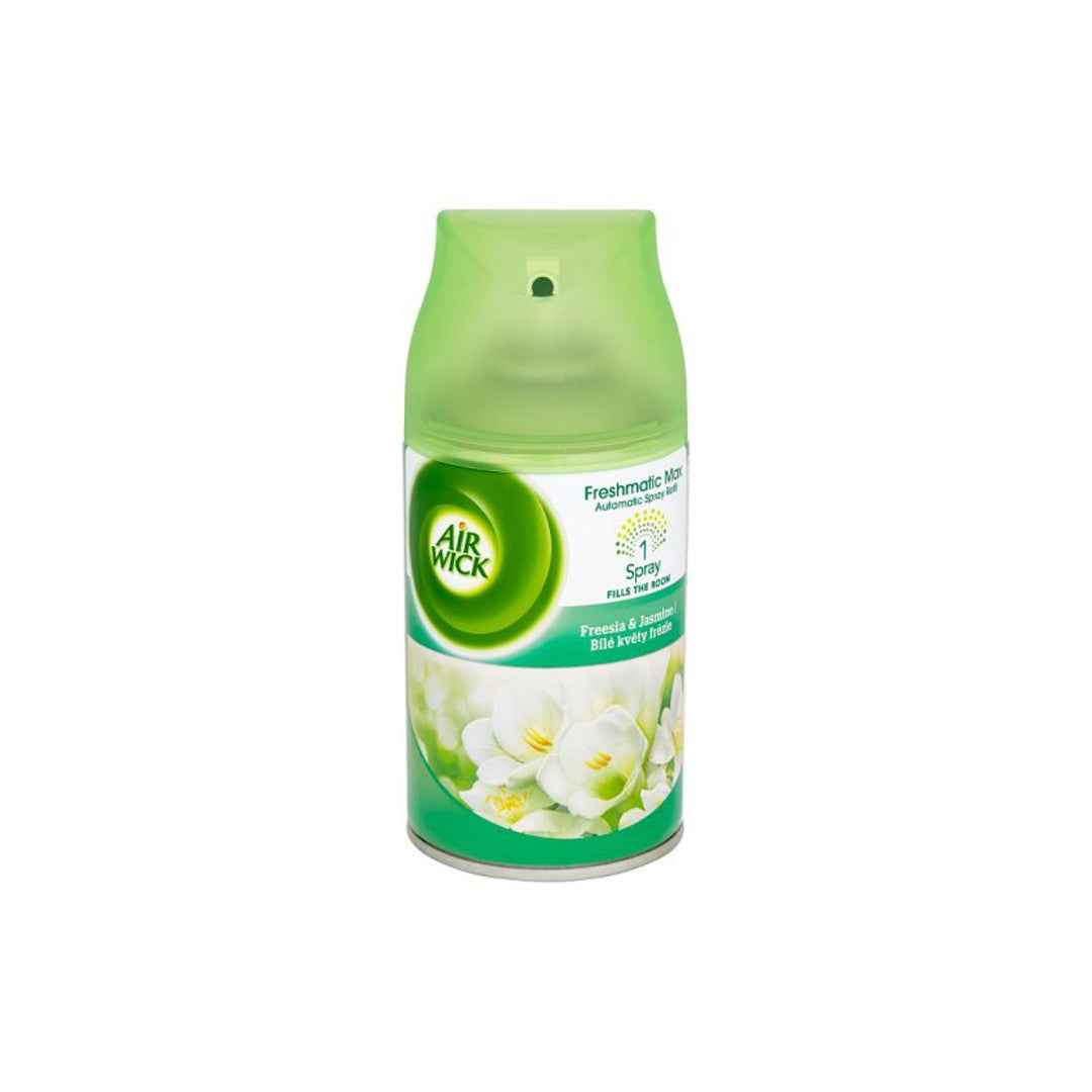 Air Wick Freshmatic Max Refill β Freesia & Jasmine | Automatic Air Freshener Spray | Long-Lasting Room Fragrance 250ml