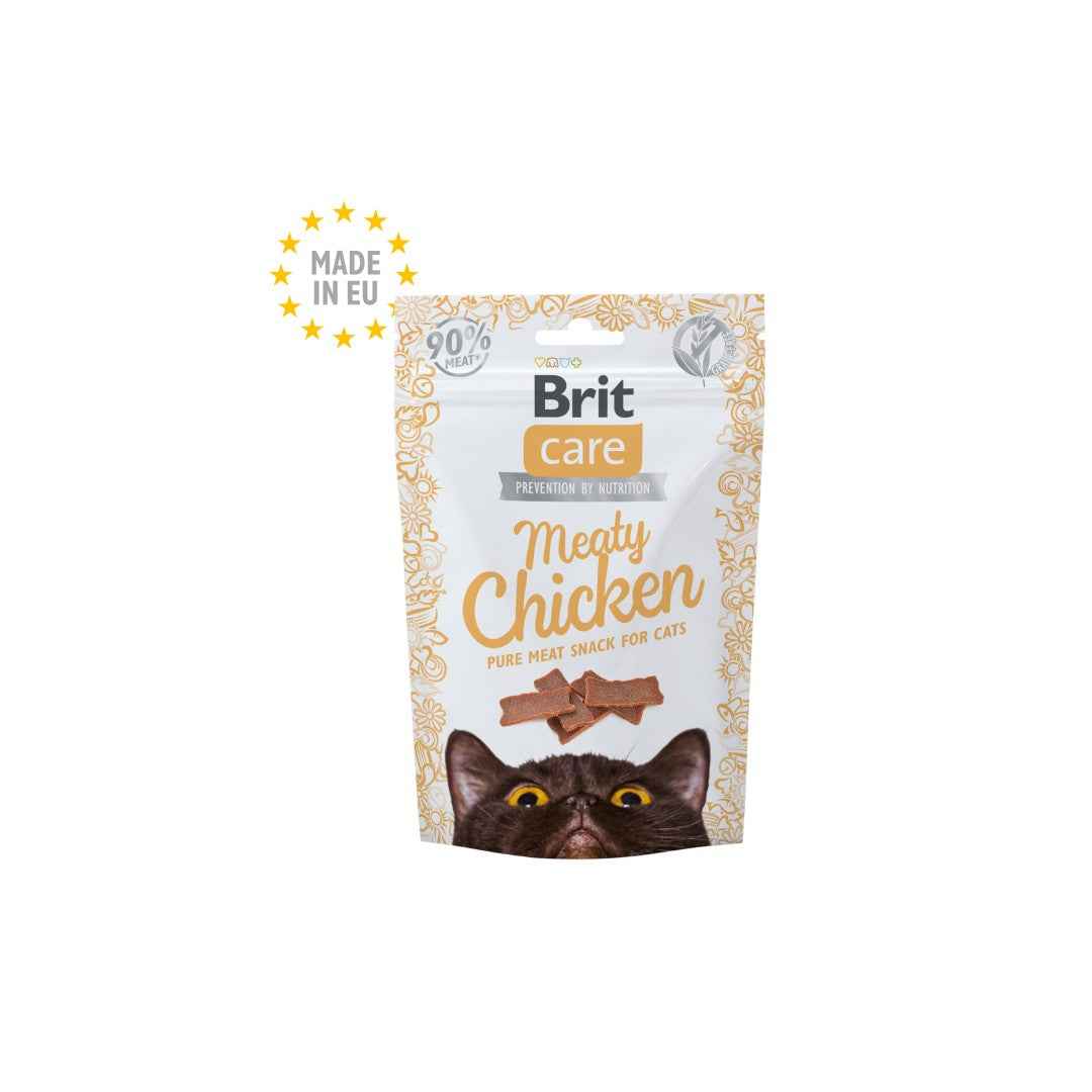 Brit Care Cat Snack Meaty Chicken 50g