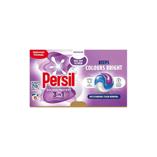 Persil 3 in 1 Washing Capsules Non Bio – Outstanding Stain Remover | Color Bright