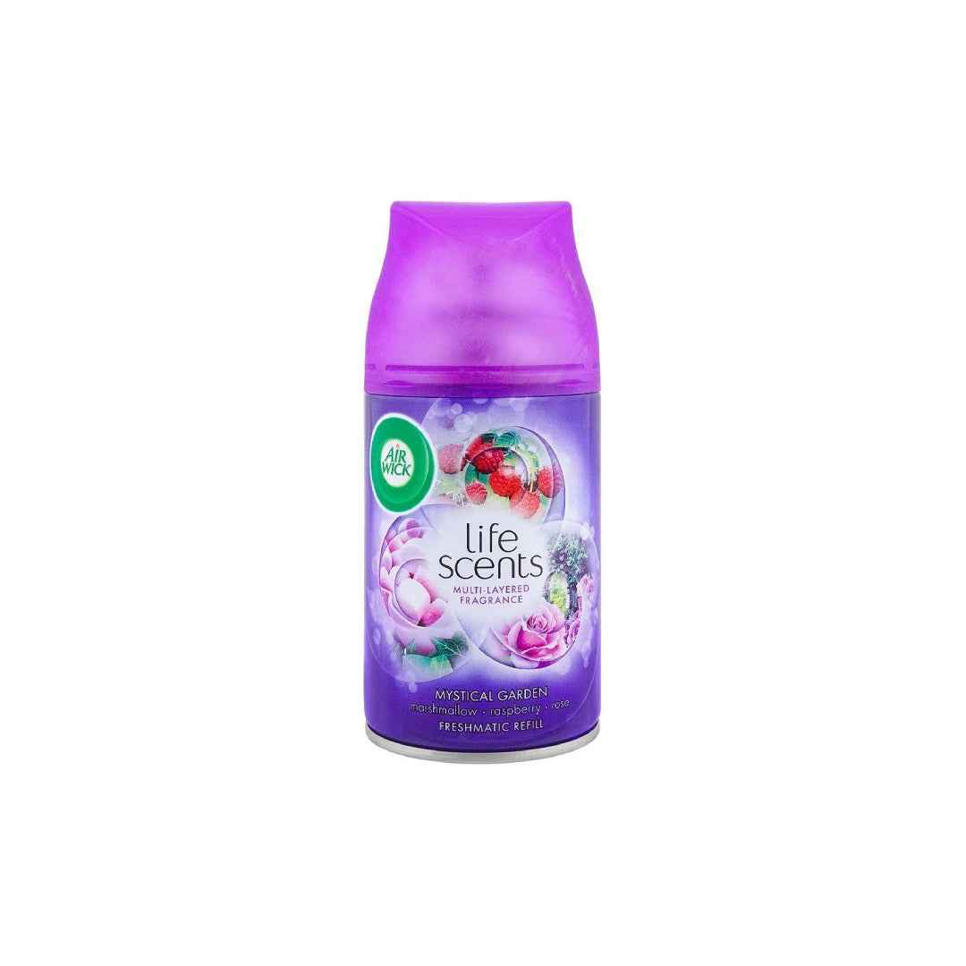 Air Wick Freshmatic Refill β Mystical Garden | Automatic Air Freshener Spray 250ml | Enchanted Floral Fragrance for Home & Office