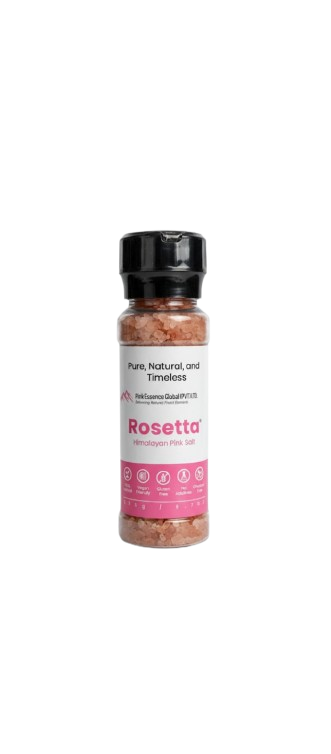 Rosetta Himalayan Pink Salt – Crushed in Bottle (100% Natural