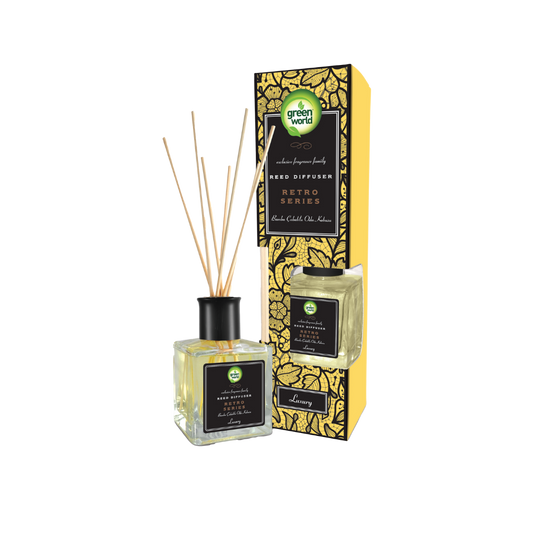 Green World Luxury Reed Diffuser – Elegant Long Lasting Home Fragrance (100ml)