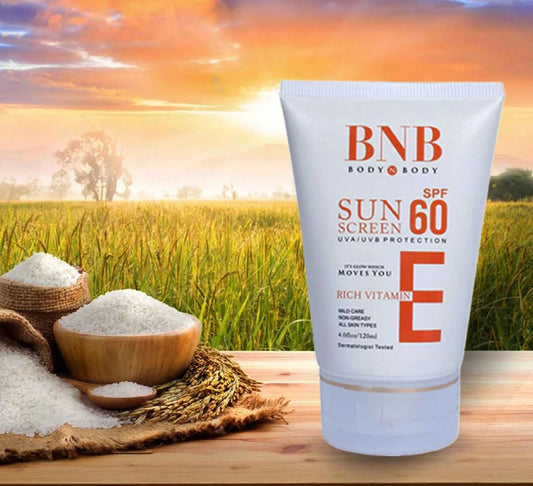 BNB Sun Block SPF 60 – Whitening & Oil-Free Protection