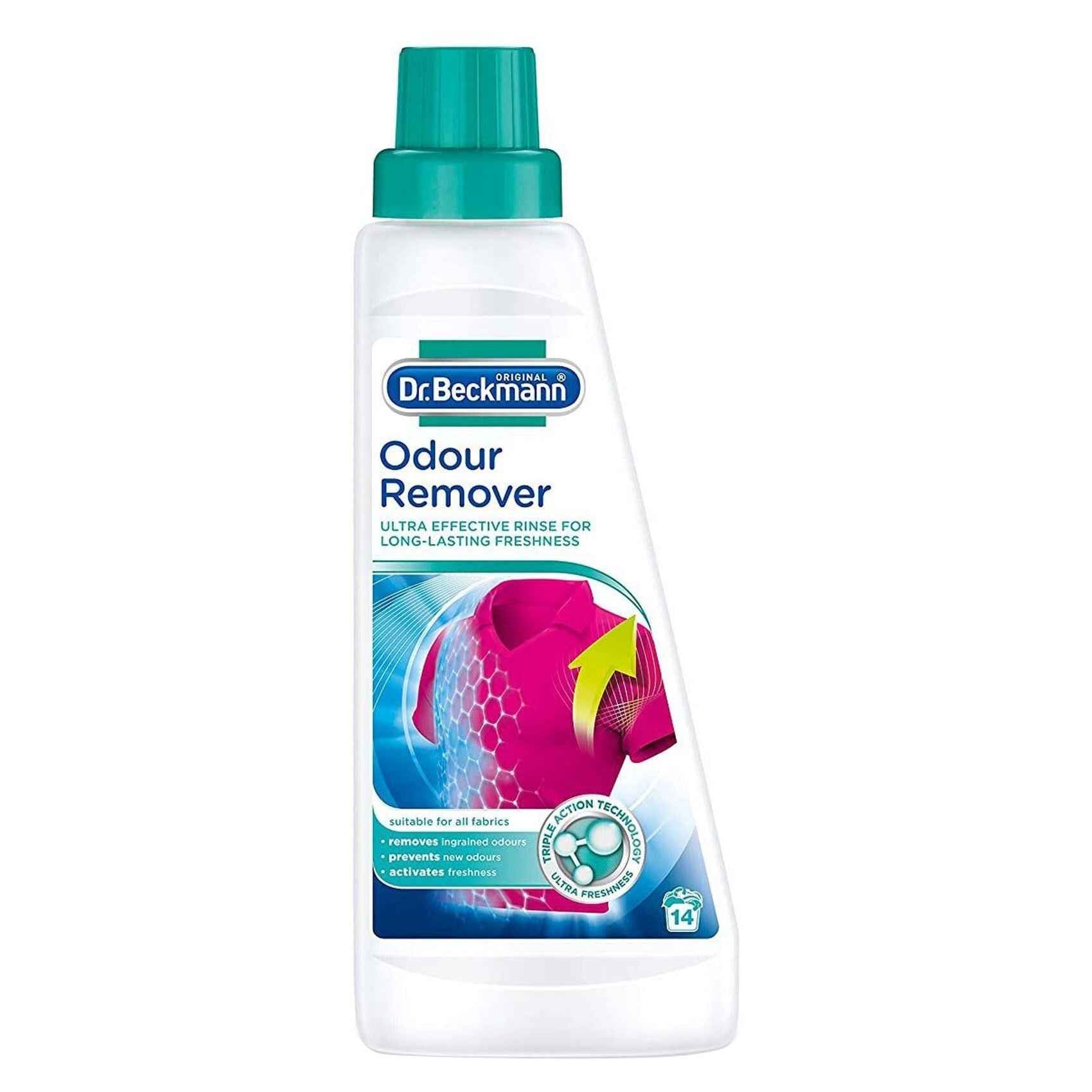 Dr. Beckmann Odour Remover – 500ml | Eliminates Persistent Odours for Fresh, Clean Laundry