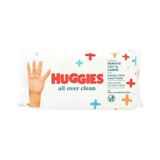Huggies- Baby Wipes- All Over Clean- 56’s