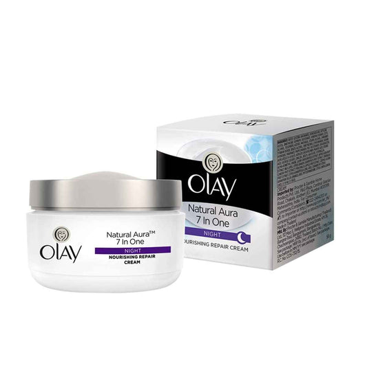 Olay Natural Aura Night Cream 50g | Imported from UK