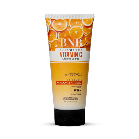 BNB Vitamin C Massage Cream 200ml – Brightening & Nourishing Skin Care