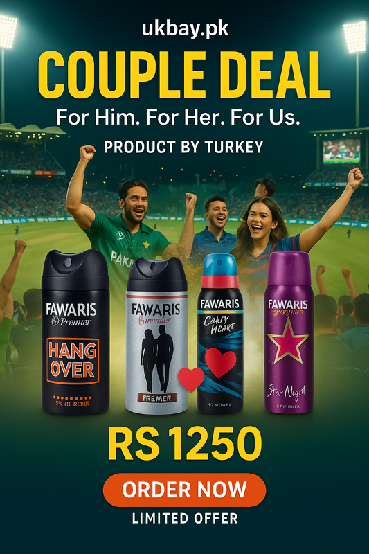 "FAWARIS Premier Couple Gift Set for Him & Her – Premium Hang Over & Stay Night Duo | Romantic Turkish Luxury | Limited Edition"