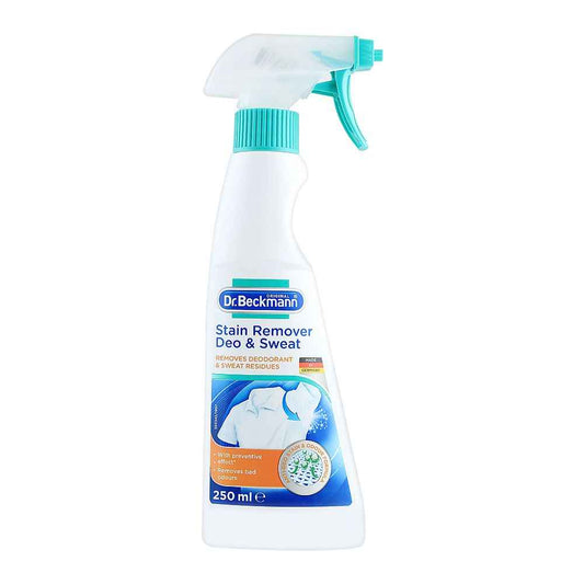 Dr. Beckmann Stain Remover Deo & Sweat – 250ml | Eliminates Deodorant & Sweat Stains