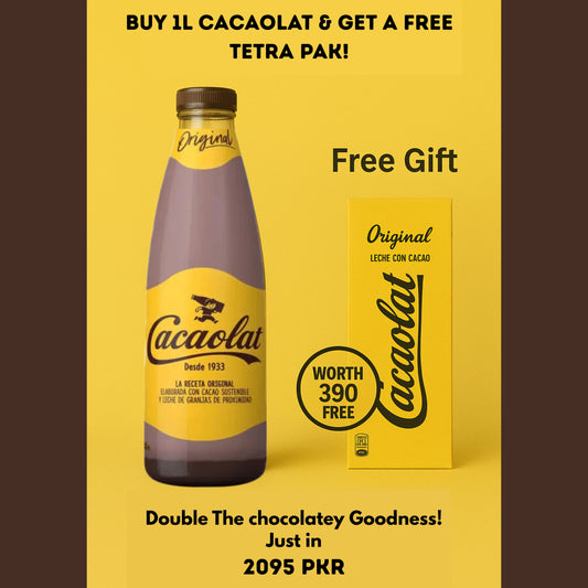 Cacaolat 1L Coca Milk + Free Tetra Pak – Creamy & Delicious Drink