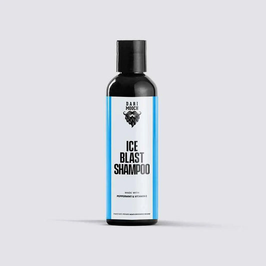 Dari Mooch Ice Blast Shampoo 180ml – Cooling & Refreshing Hair Wash for Men