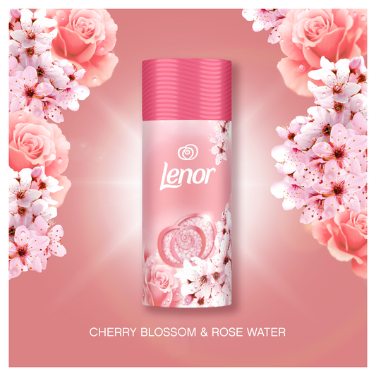 Lenor In-Wash Scent Boosters – Cherry Blossom & Rose Water | Floral Freshness That Lasts | Ukbay