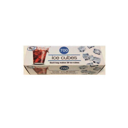 TidyZ Ice Cube Bags – 700 Ice Cubes (Makes 28 Cubes per Bag)