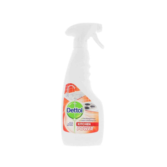 Dettol Kitchen Power Spray 440ml – Powerful Grease & Germ Removal for Hygienic Kitchens